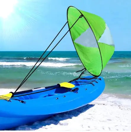 Vela de Viento Portátil para Kayaks