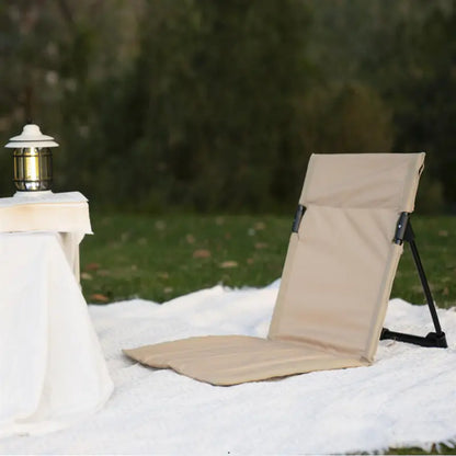Taburete de Camping con Respaldo