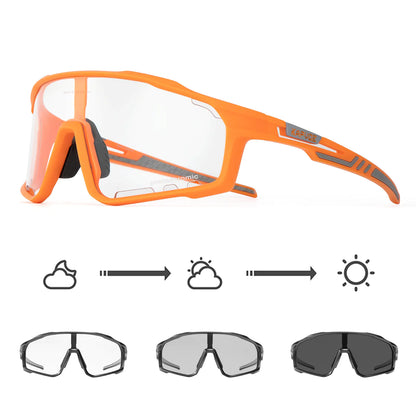 Gafas de Ciclismo fotocromaticas KAPVOE Protección UV 100%