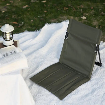 Taburete de Camping con Respaldo