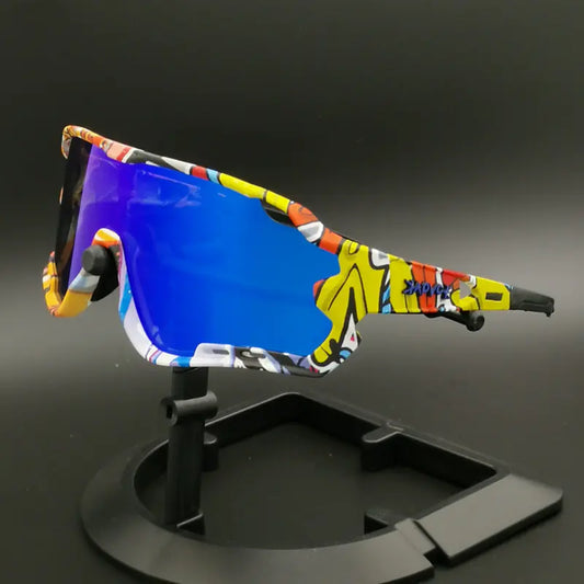Gafas de Ciclismo KAPVOE con Lentes Polarizadas para Exteriores