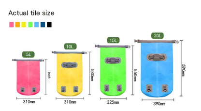 Bolsa seca morral PVC Impermeable