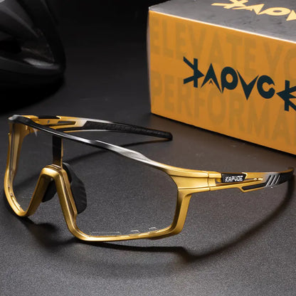 Gafas de Ciclismo fotocromaticas KAPVOE Protección UV 100%