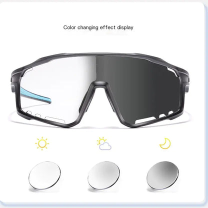 Gafas de Ciclismo fotocromaticas KAPVOE Protección UV 100%