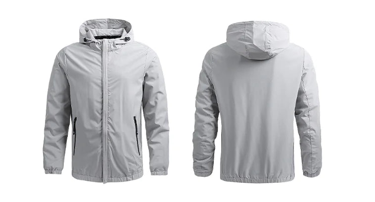 Chaqueta Impermeable para Hombres para Exteriores