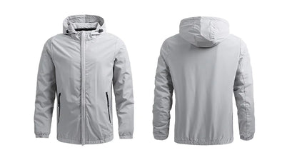 Chaqueta Impermeable para Hombres para Exteriores