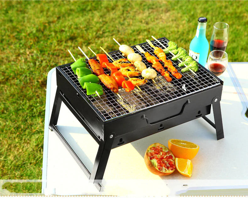 Parrilla de Carbón para Exteriores
